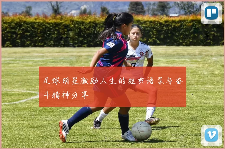 足球明星激励人生的经典语录与奋斗精神分享